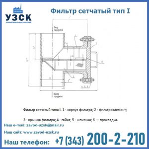 Фильтр сетчатый ФС по Т-ММ-11-2003 в Дзержинске