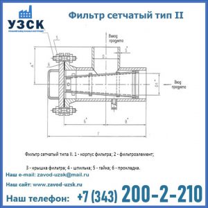 Фильтр сетчатый ФС по Т-ММ-11-2003 в Дзержинске